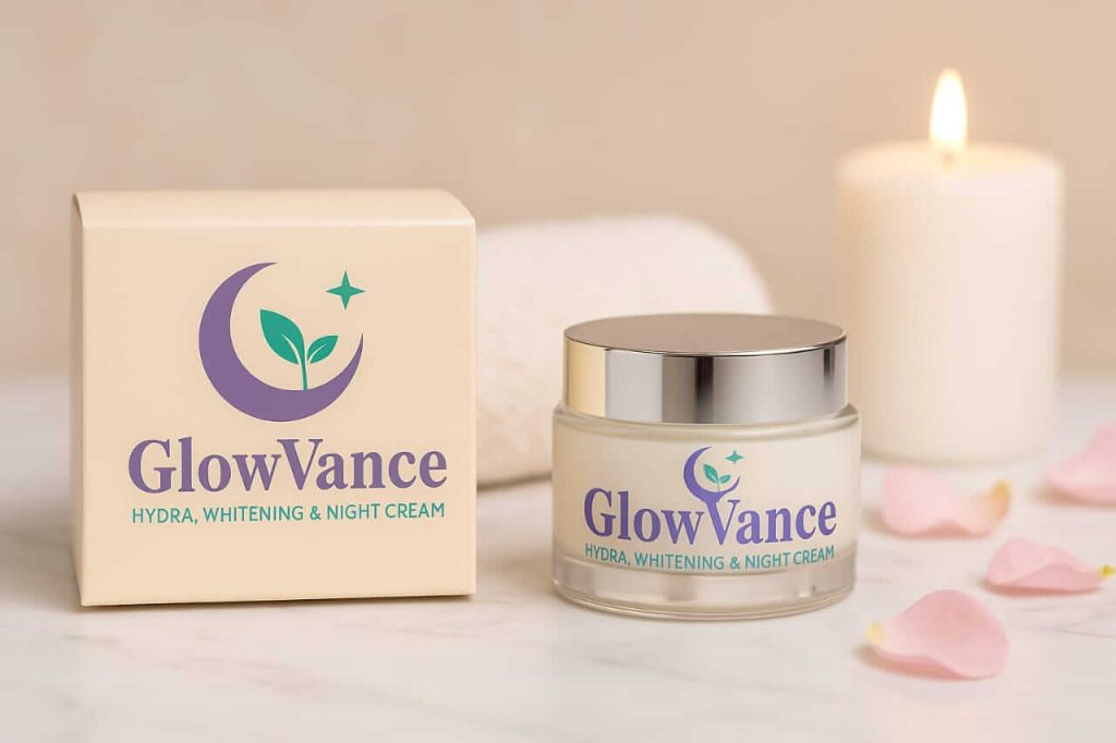 Glow Vance Night Whitening Cream in Pakistan