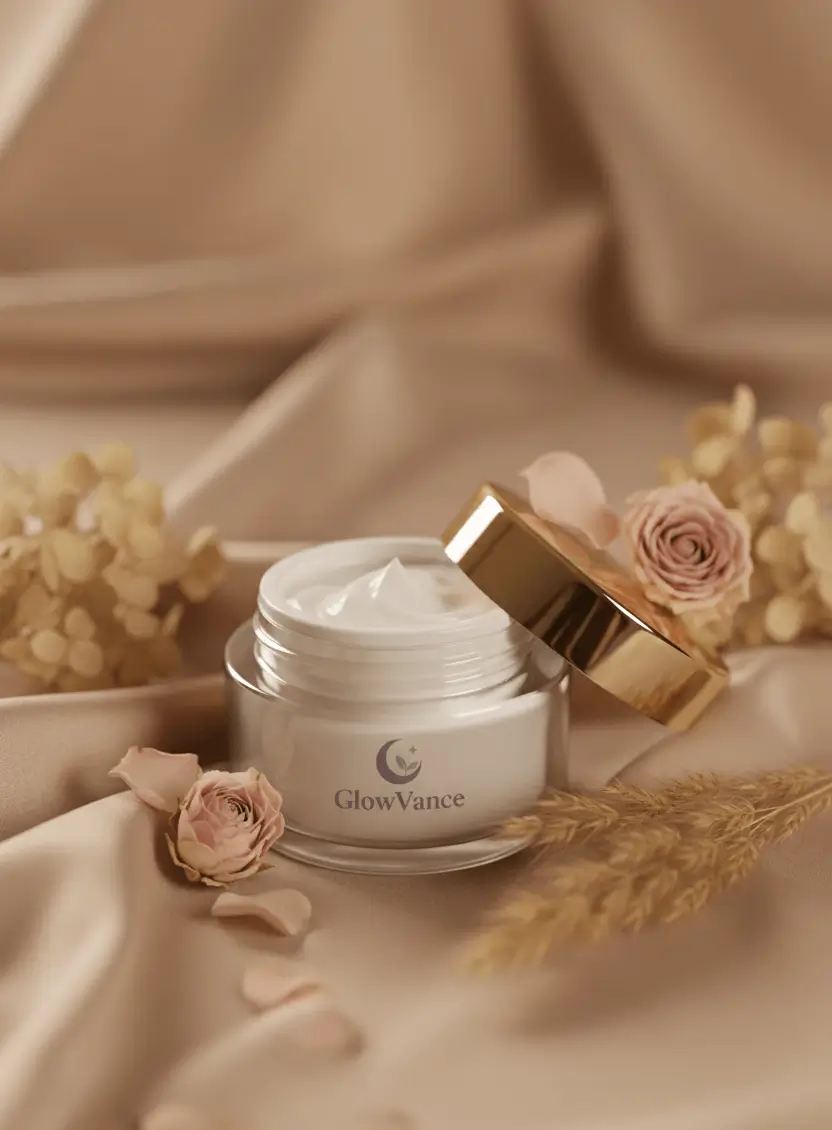 Glow Vance Hydra Night Whitening Cream for Natural Face Glow - Image 3